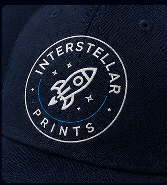 Custom Cap — Fabric / print close-up