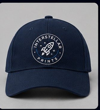 Custom Cap — Front view photo