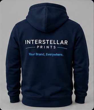 Custom Hoodie — Back view photo