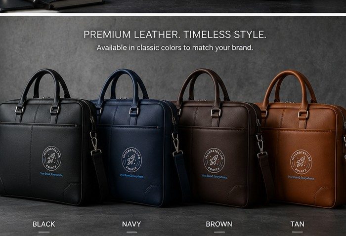 Leather Bag — Color range photo