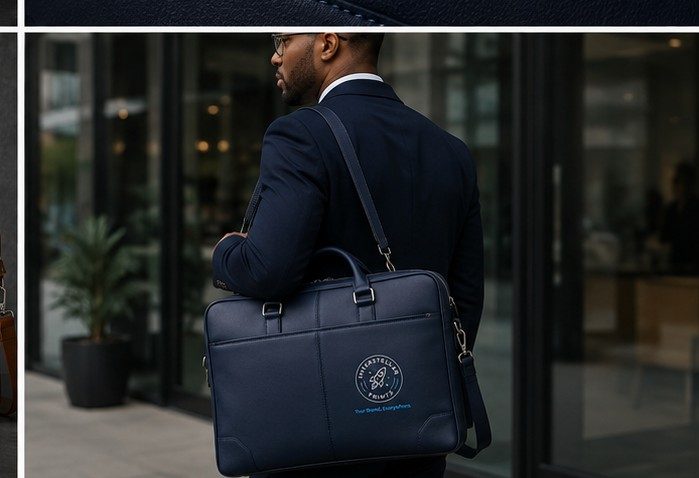 Leather Bag — In-use / lifestyle shot