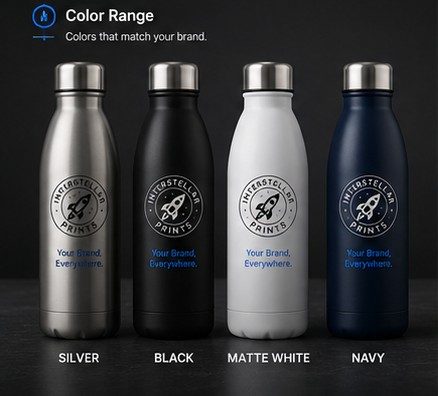 Stainless Steel Bottle — Color range photo