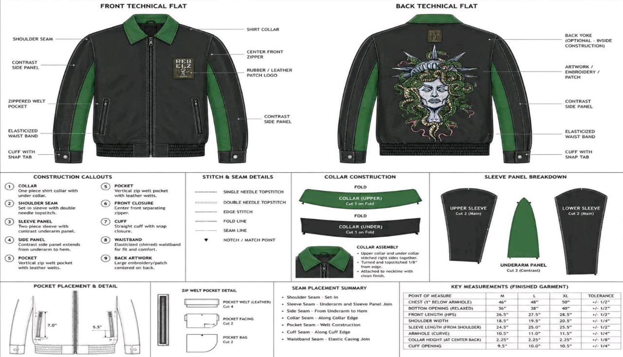 Rebelz Jacket Tech Pack